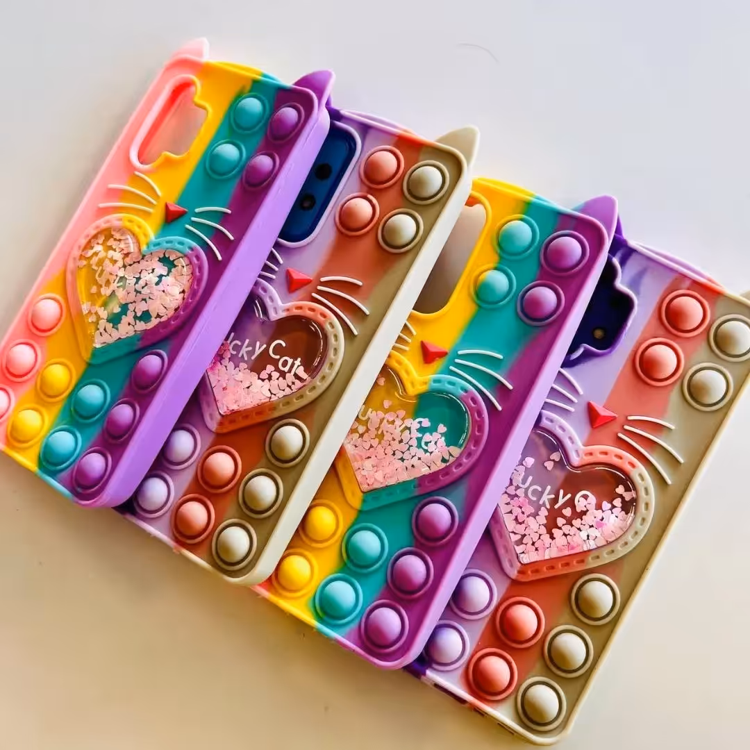 قاب گوشی فیجت گربه ای برای سامسونگ شیائومی و آیفون