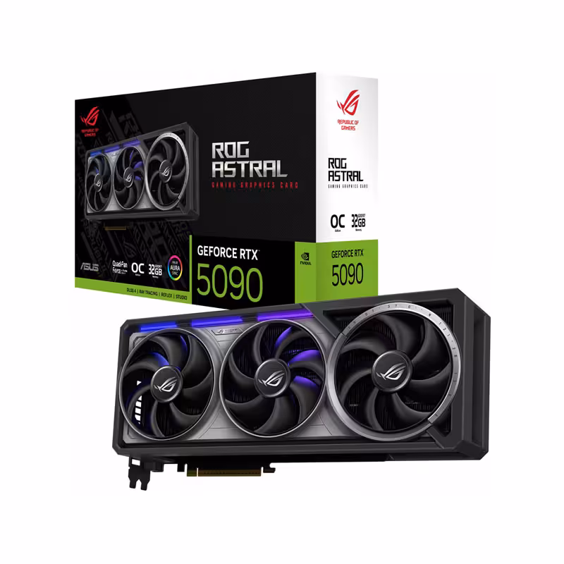 کارت گرافیک ایسوس مدل ROG Astral GeForce RTX 5090 32GB OC Edition