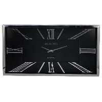 ساعت دیواری آرتمیس مدل 2027 سیلور (نقره ای)صفحه مشکی