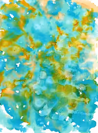 تکسچر آبی و سبز آبرنگی | گرافیک با طعم تربچه