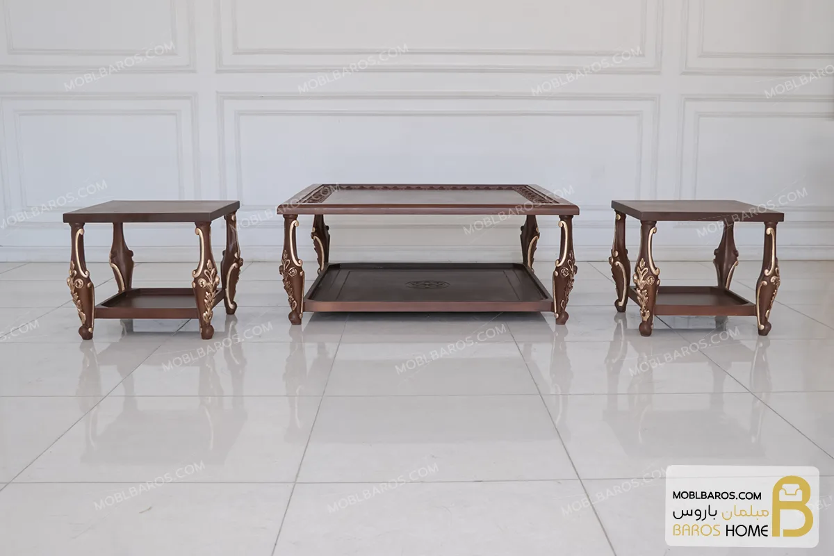 میز جلو مبلی و عسلی و کنار مبلی جدید لورنزو کد 2