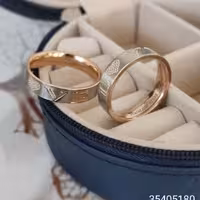 حلقه استیل رنگ ثابت ضد حساسیت 