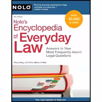 کتاب زبان اصلی Nolos Encyclopedia of Everyday Law انتشارات NOLO