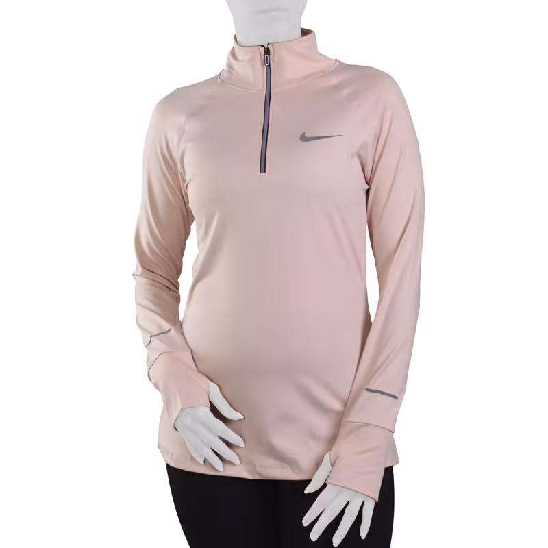 استرج نیم زیپ زنانه نایک مدل SRN-2B1286 صورتی روشن