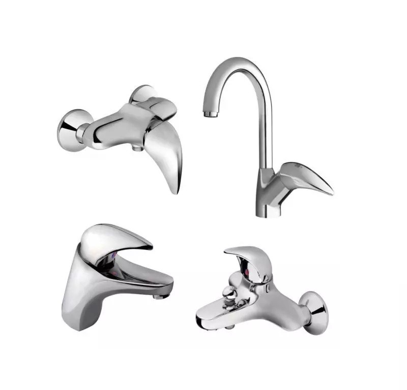 ست 4 تکه شیرآلات kwc مدل جت