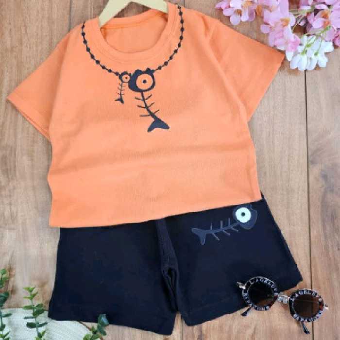 تیشرت شلوارک اسپرت ماهی