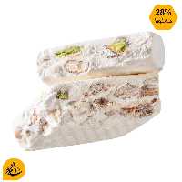 گز آردی 28 درصد پسته و بادام شاهکار-400گرم