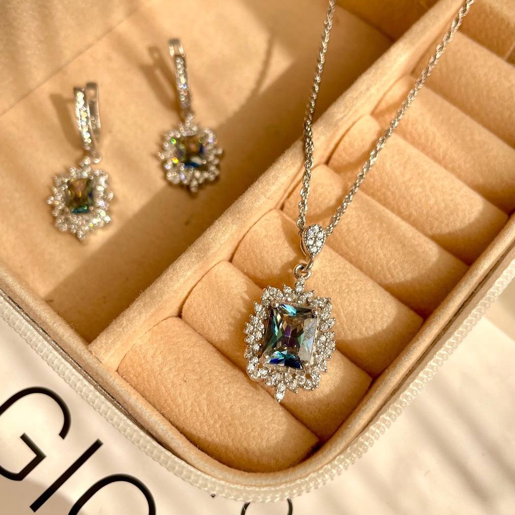 نیمست نقره مولتی کالر