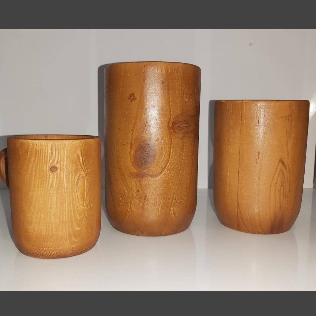 لیوان، ماگ بزرگ و ماگ فوق بزرگ اسموتی چوبی