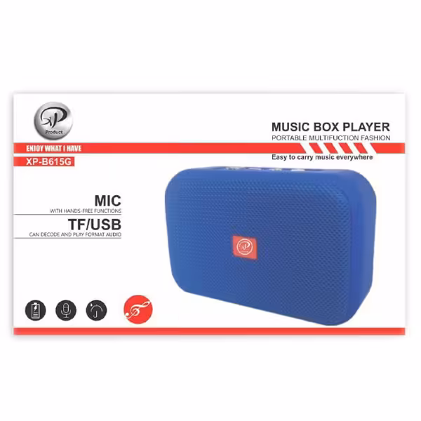 اسپیکر بلوتوثی رم و فلش خور XP-B615