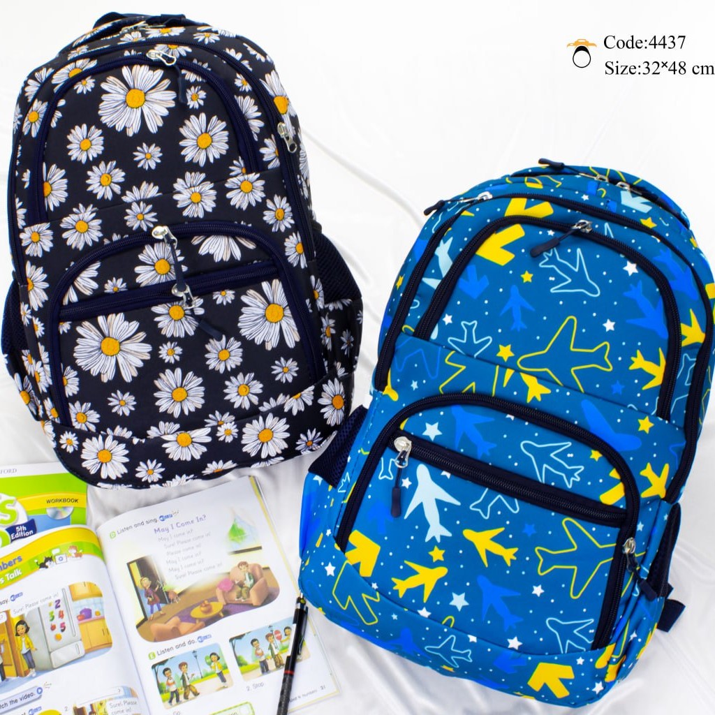 کیف کوله مدرسه  پسرانه و دخترانه کد 1352