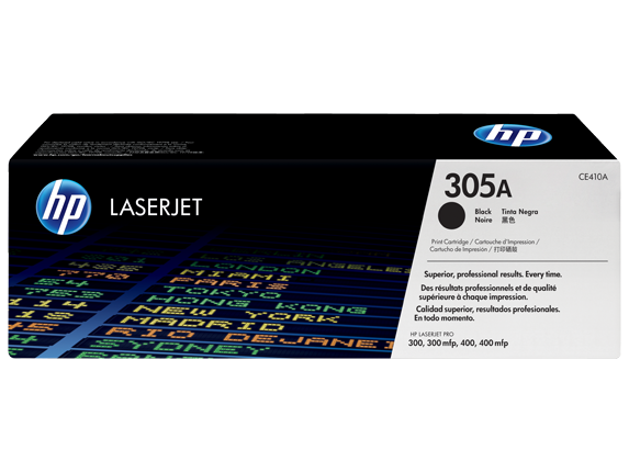 کارتریج لیزری اچ پی مدل 305A رنگ مشکی CE410A