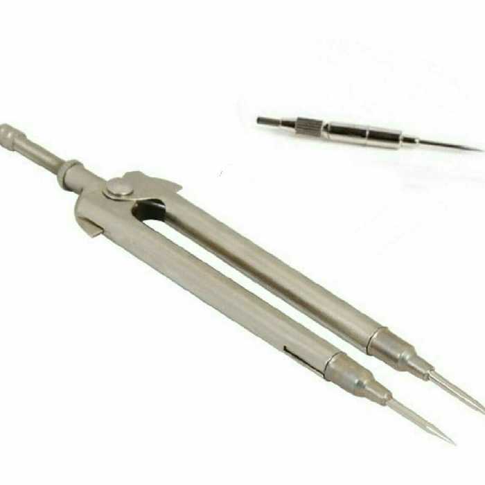 پرگار فلزی ساده برند نمونه