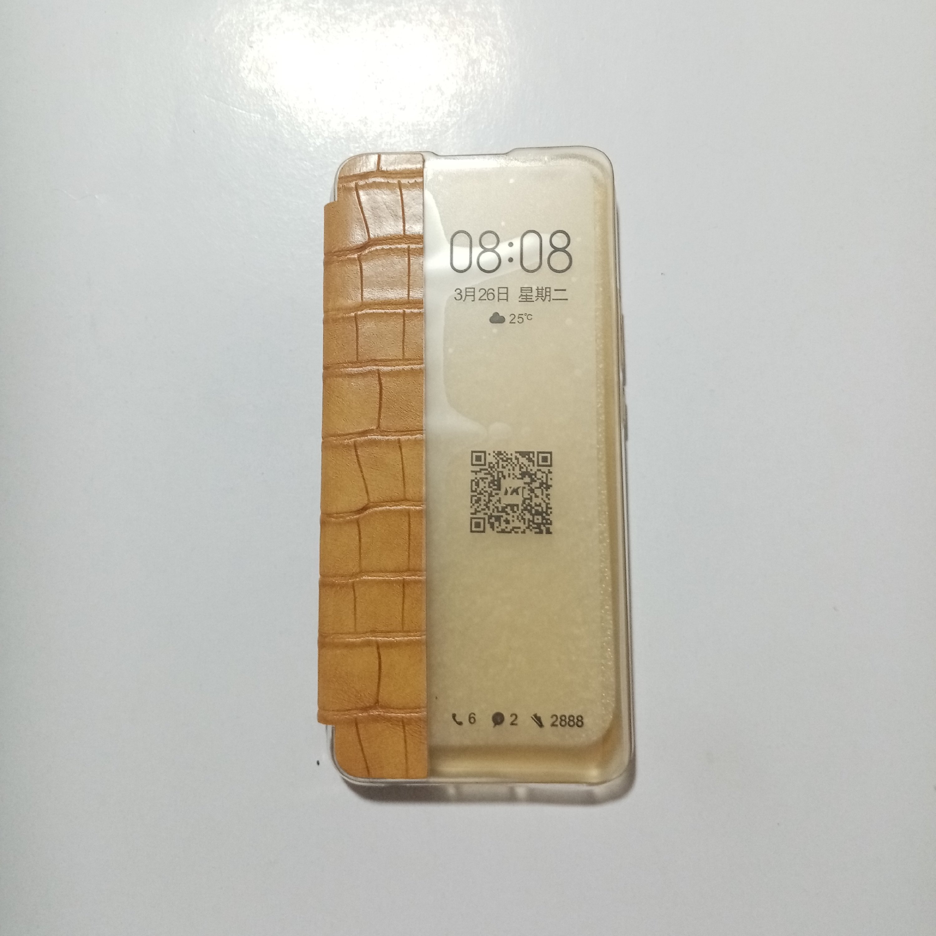 کیف کلاسوری چرمی سوسماری مناسب برای گوشی موبایل شیائومی Redmi9