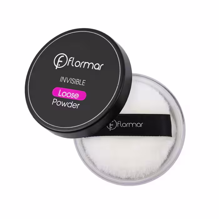 پودر بیک(فیکس) بی رنگ فلورمار | تثبیت کننده آرایش | 18gr