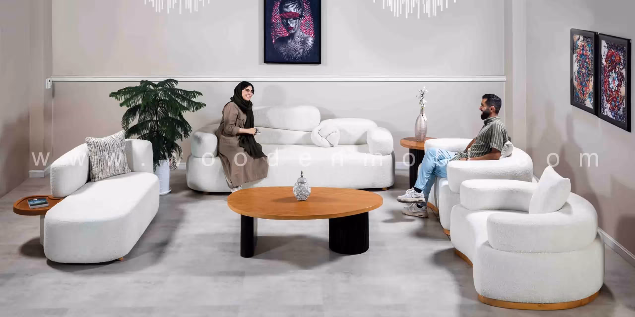 مبل مدرن و راحتی پاستیلی