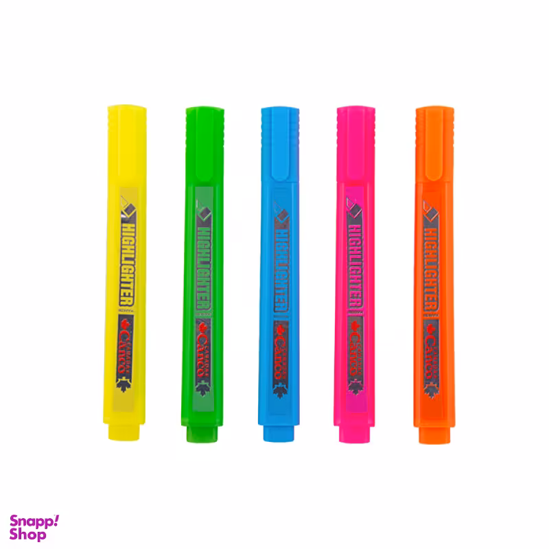 ماژیک علامت گذار کنکو کد HL05 بسته 5 عددی