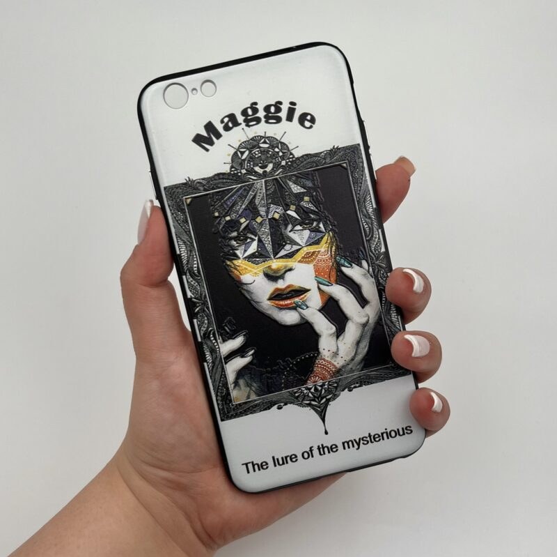 قاب گوشی iPhone 6 Plus آیفون برجسته طرح دختر Maggie کد 52845