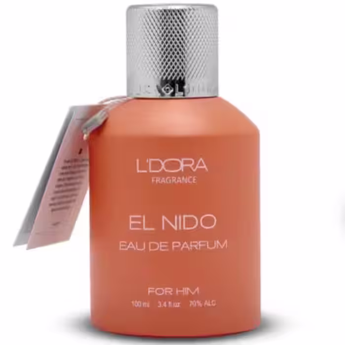 ادوپرفیوم مردانه مدل EL NIDO لدورا فرگرنس 100 میلی‌لیتر