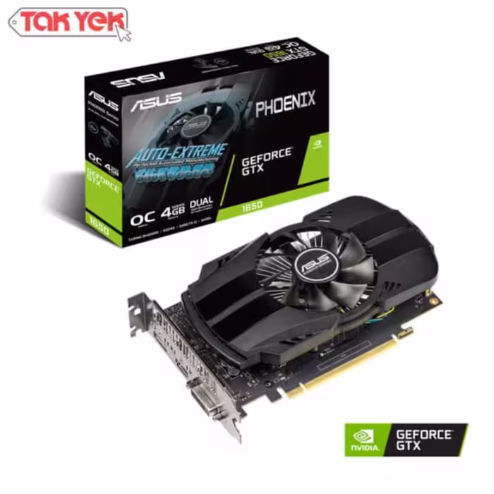 کارت گرافیک ایسوس مدل ASUS PH-GTX1650 O4G D6