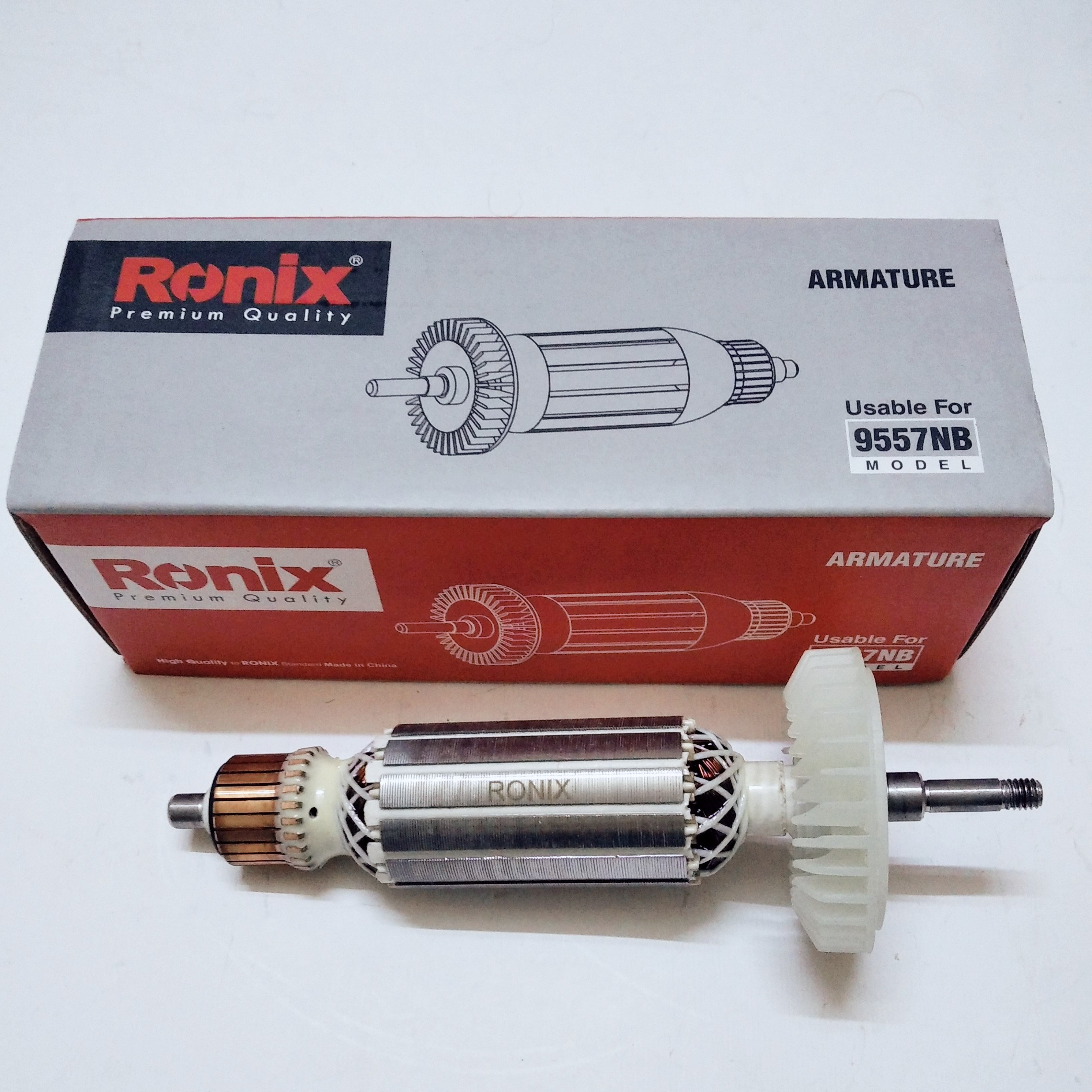 آرمیچر مینی فرز ماکیتا مدل9556 و 9557 برند Ronix اورجینال اصل