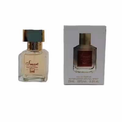 ادو پرفیوم زنانه مردانه اسمارت مدل باکارات رژ زرد کد 540 حجم 25 میل