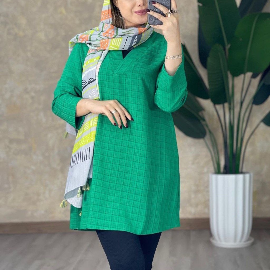 تونیک مانتویی عروسکی درجه یک تنخور فوقالعاده شیک