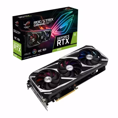 کارت گرافیک ایسوس ROG Strix GeForce RTX 3050 OC Edition 8GB