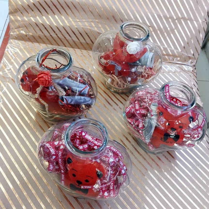 شیشه عشق با طرح قلب