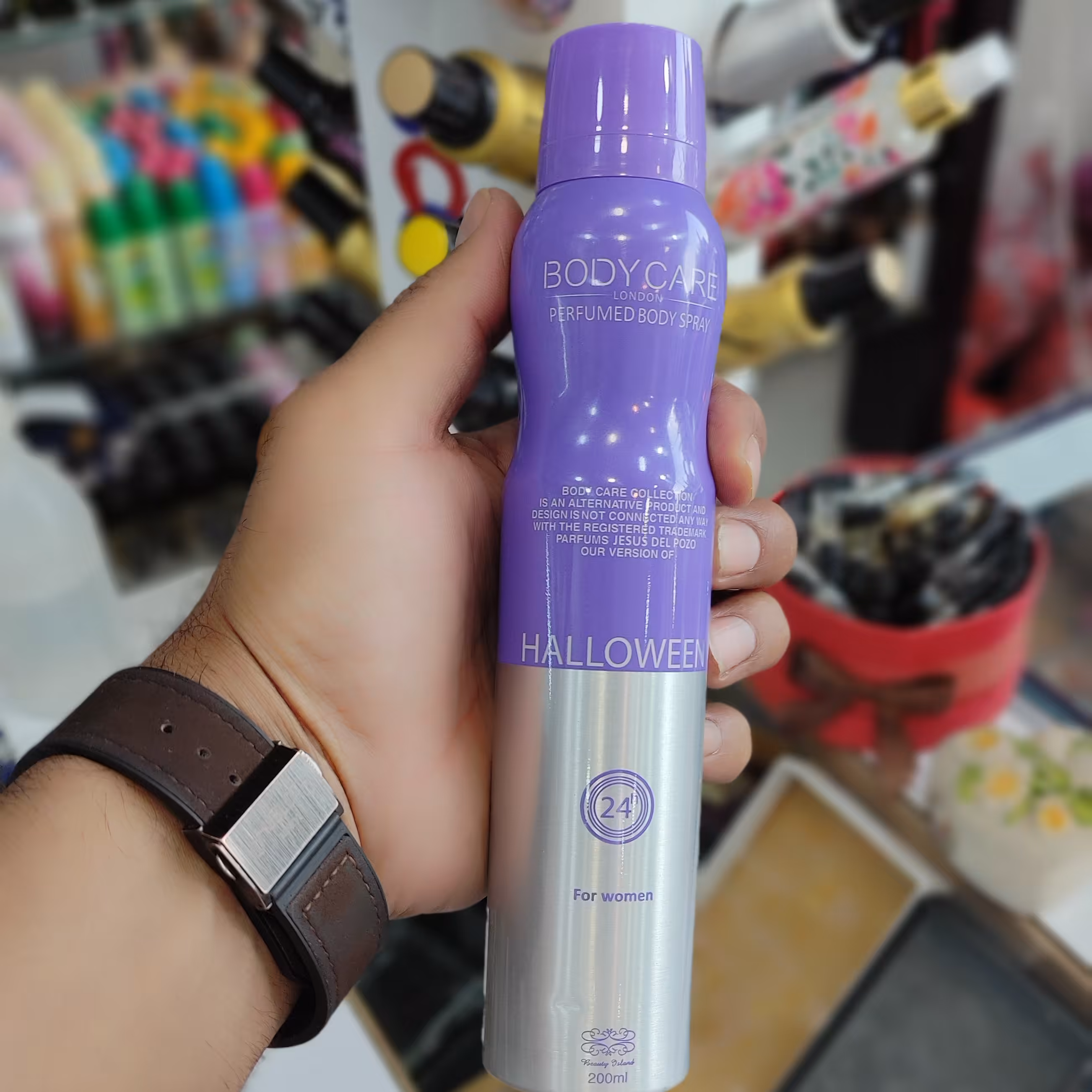 اسپری بدن بادی کر زنانه رایحه هالووین Body Care Halloween Women