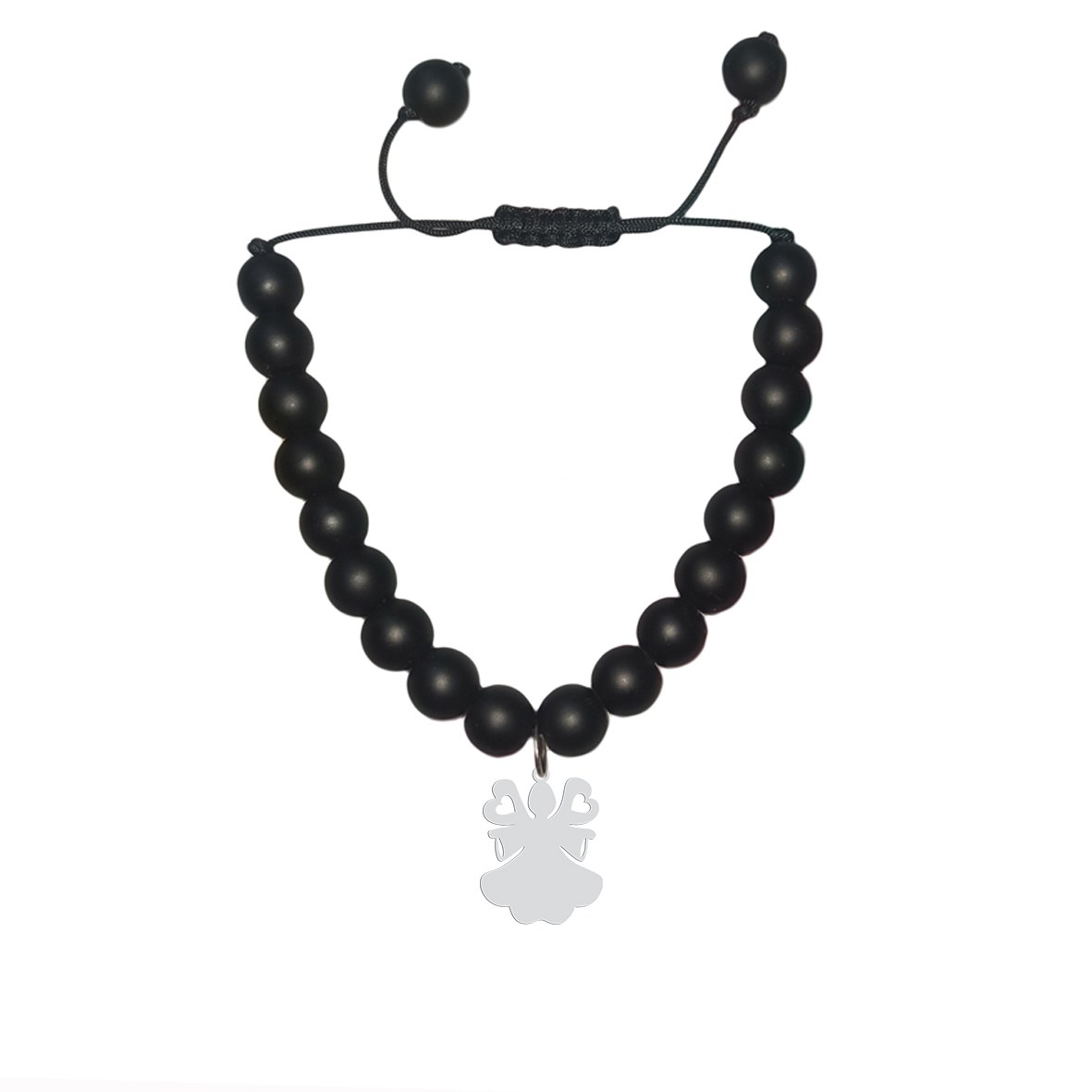 دستبند هایکا گالری طرح فرشته و قلب کد ha-418