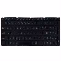 کیبورد لپ تاپ ایسوس K50-K61-K70 مشکی بدون بک لایت بافریم