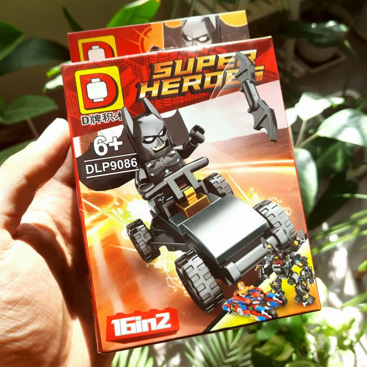 لگو مینی فیگور بتمن با ماشین لگویی