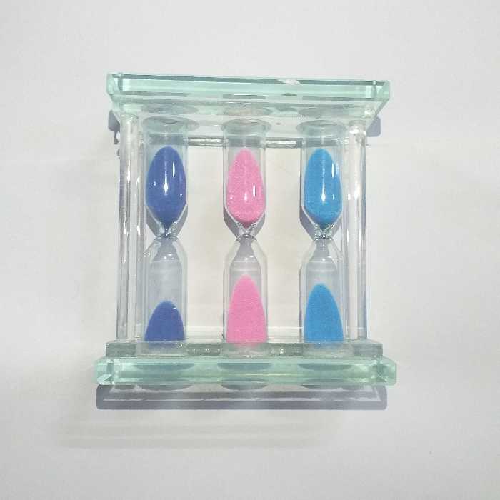 ساعت شنی سه قسمتی شیشه ایی