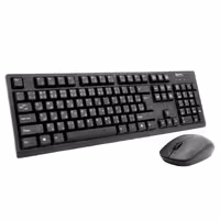 کیبورد و موس بیسیم تسکو TKM-7019W تعداد کلید کیبورد 116 موس 3 قابلیت FN