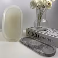 قالب سلیکونی سینی بیضی