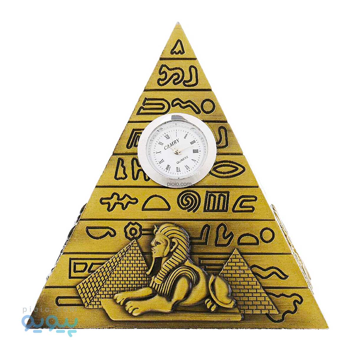 ماکت دکوری فلزی هرم مصر تک و عمده