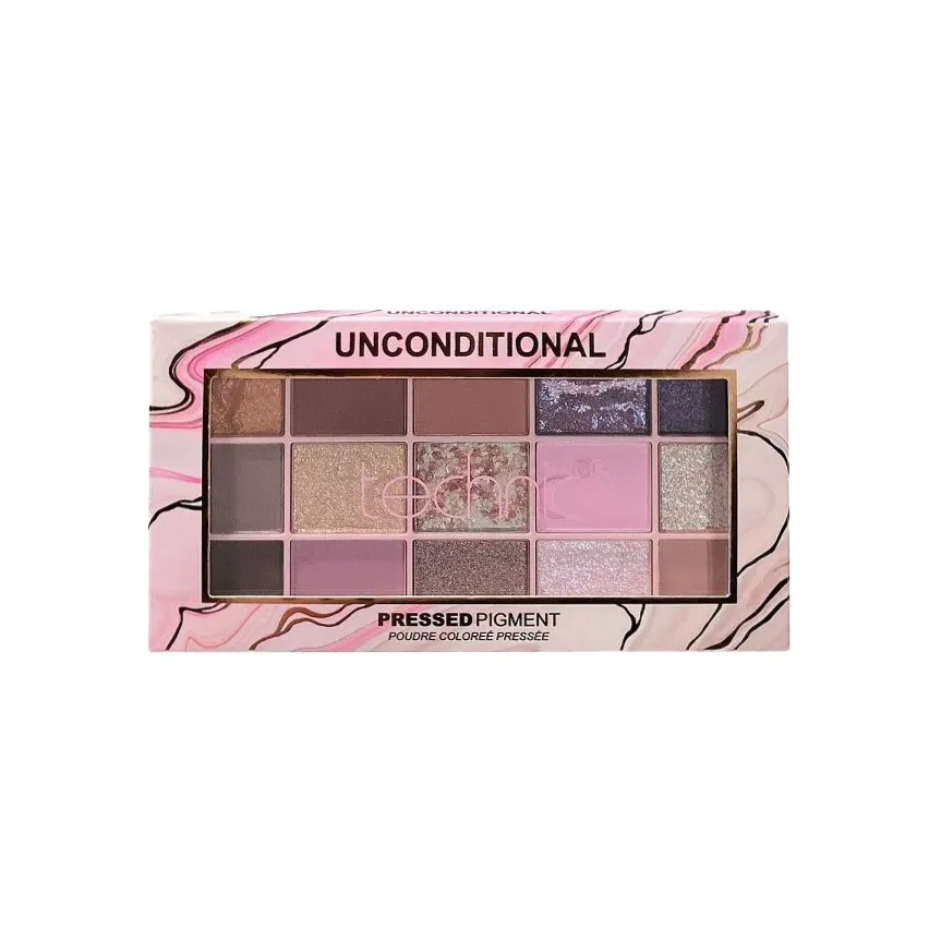 پالت سایه چشم تکنیک مدل Unconditional | گنجینه‌ای از رنگ‌های حرفه‌ای | Technic Unconditional Eyeshadow Palette