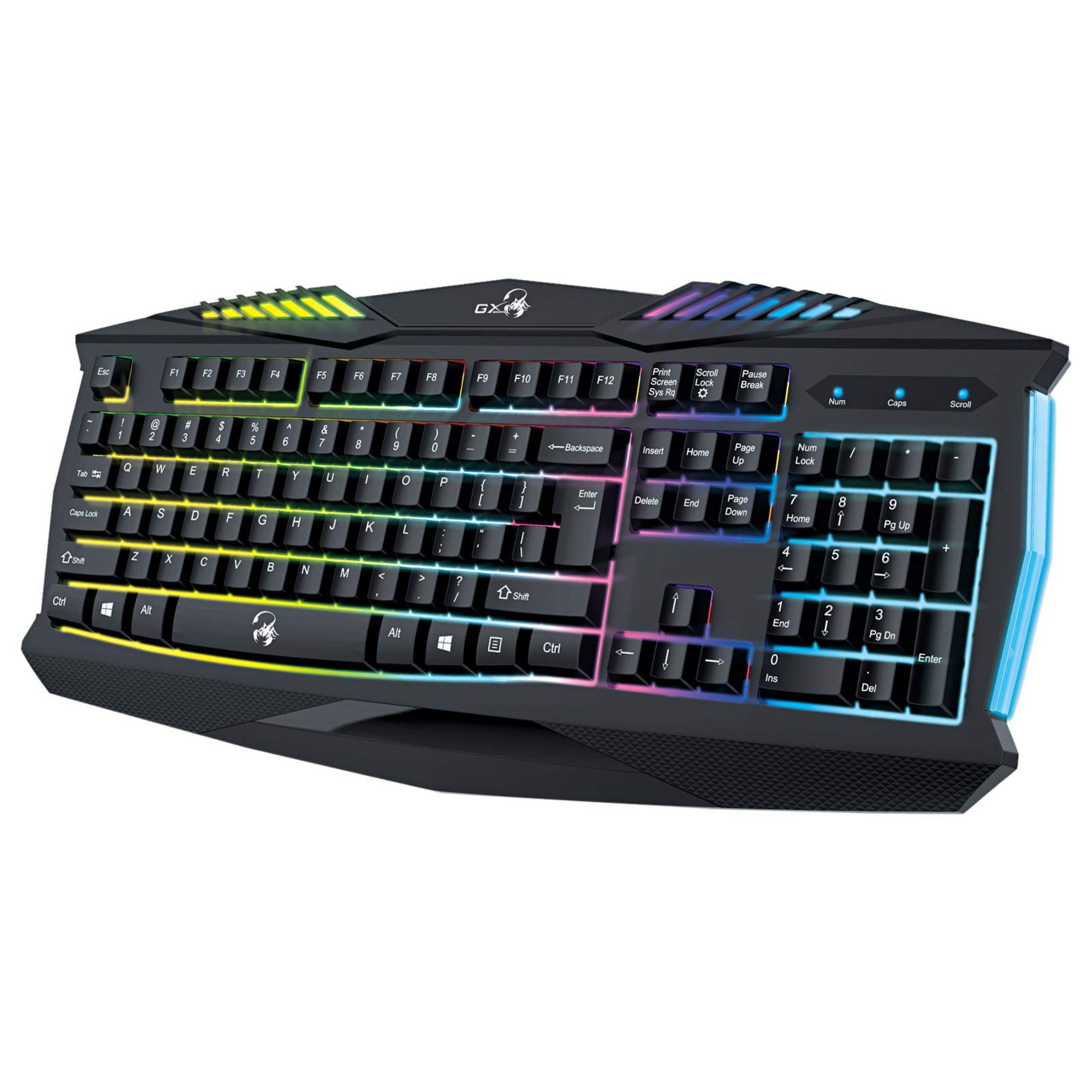 کیبورد مخصوص بازی Genius Scorpion K220 با گارانتی 18 ماهه