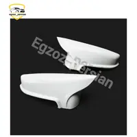 فلاپ آینه خفاشی خودروپژو پارس  پرشیا طرح m  اگزوز پرشین  در رنگ سفید خاکستری و مشکی  1 بسته 2 عددی 