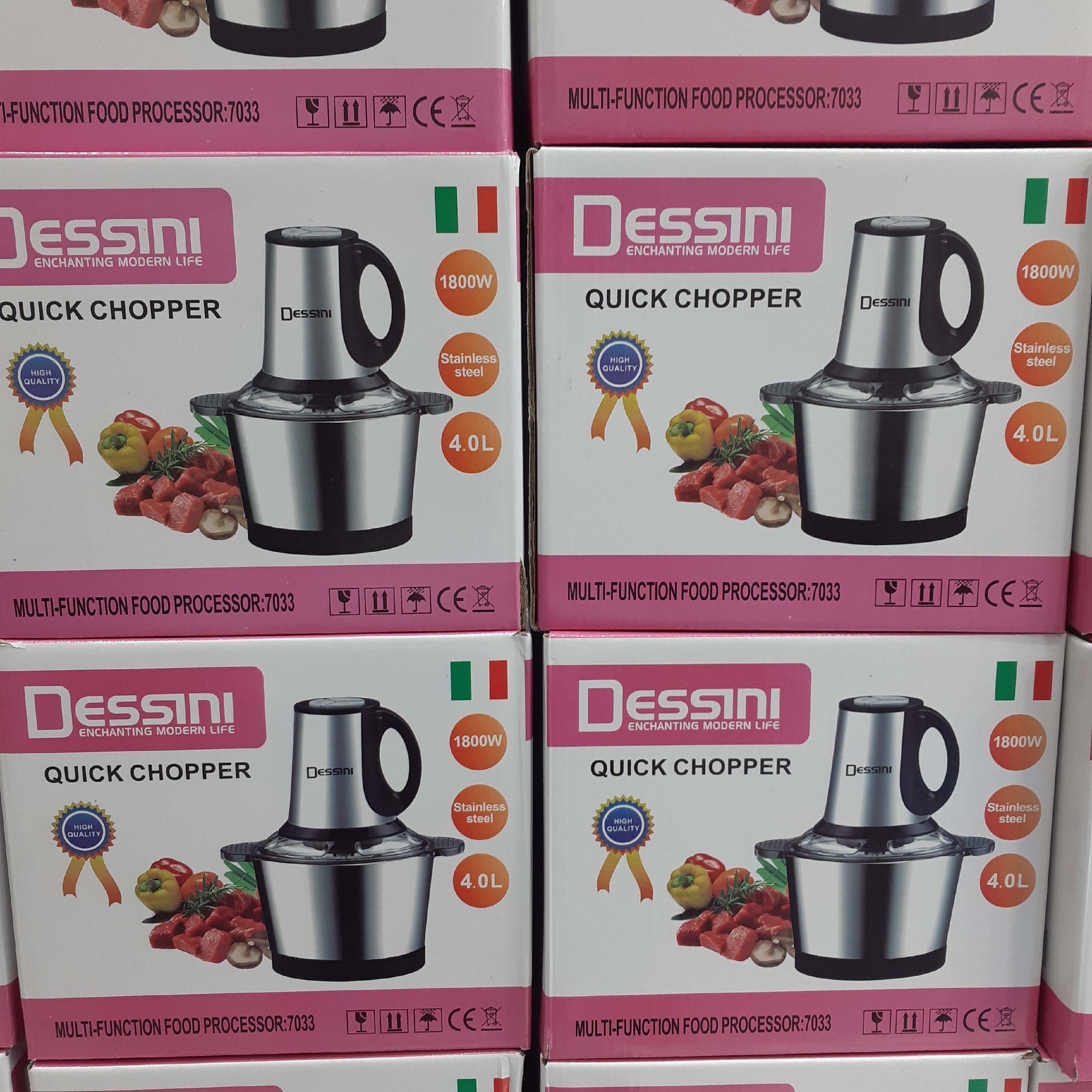 خردکن استیل 4 لیتری دسینی 