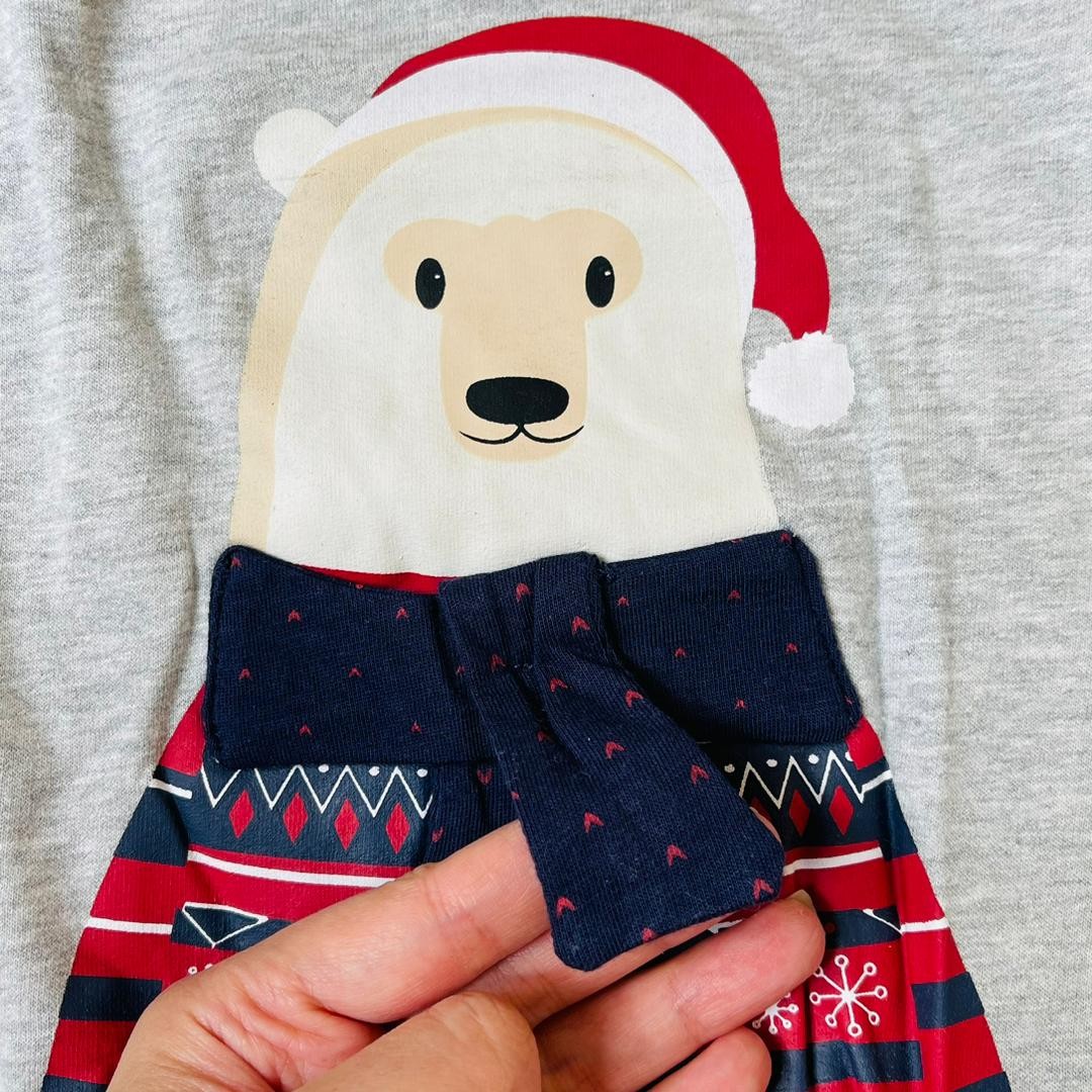 دورس داخل کرکی بچگانه 6 سال شال خرس برجسته ست برند آلمانی کیفیت عالی