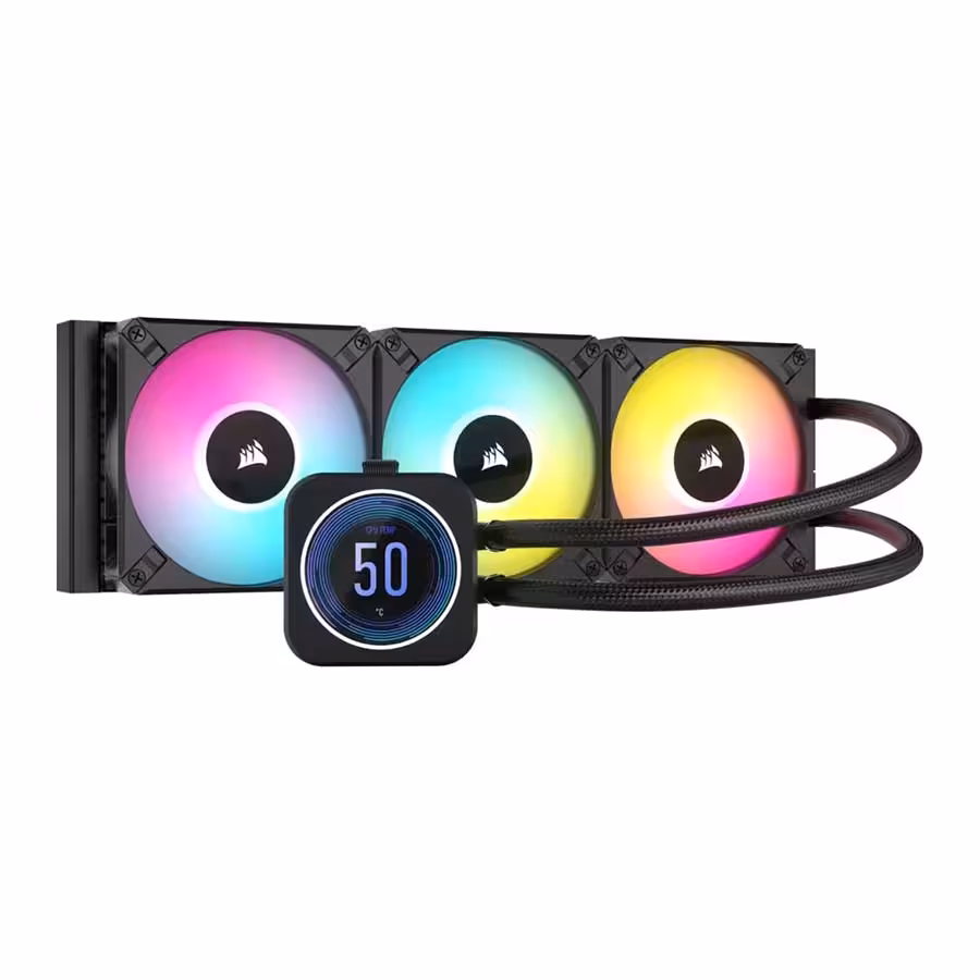 قیمت و خرید خنک کننده مایع پردازنده کورسیر مدل iCUE H150i ELITE LCD XT Display | یاس ارتباط