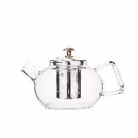 قوری پیرکس مدل گرد برند Deli صافی دار