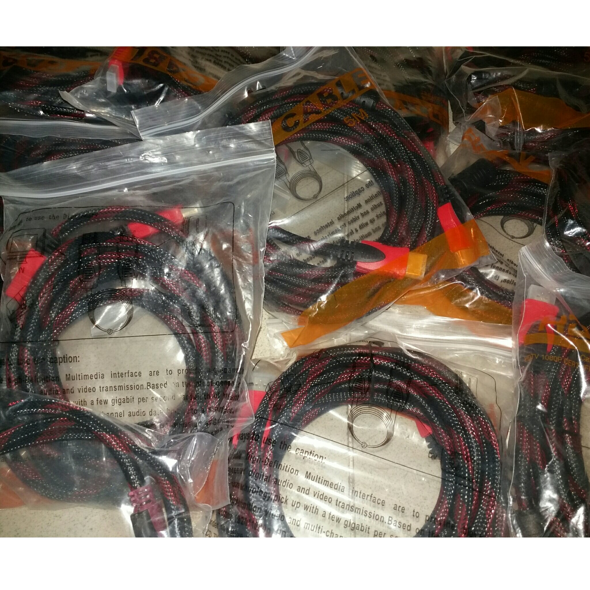 کابل HDMI (کابل hdmi) (کابل اچ دی ام ای) کنفی 5 متر کیفیت عالی