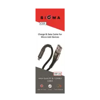 کابل شارژ و دیتا 100 سانتی متر Micro USB سیگما مدل C221