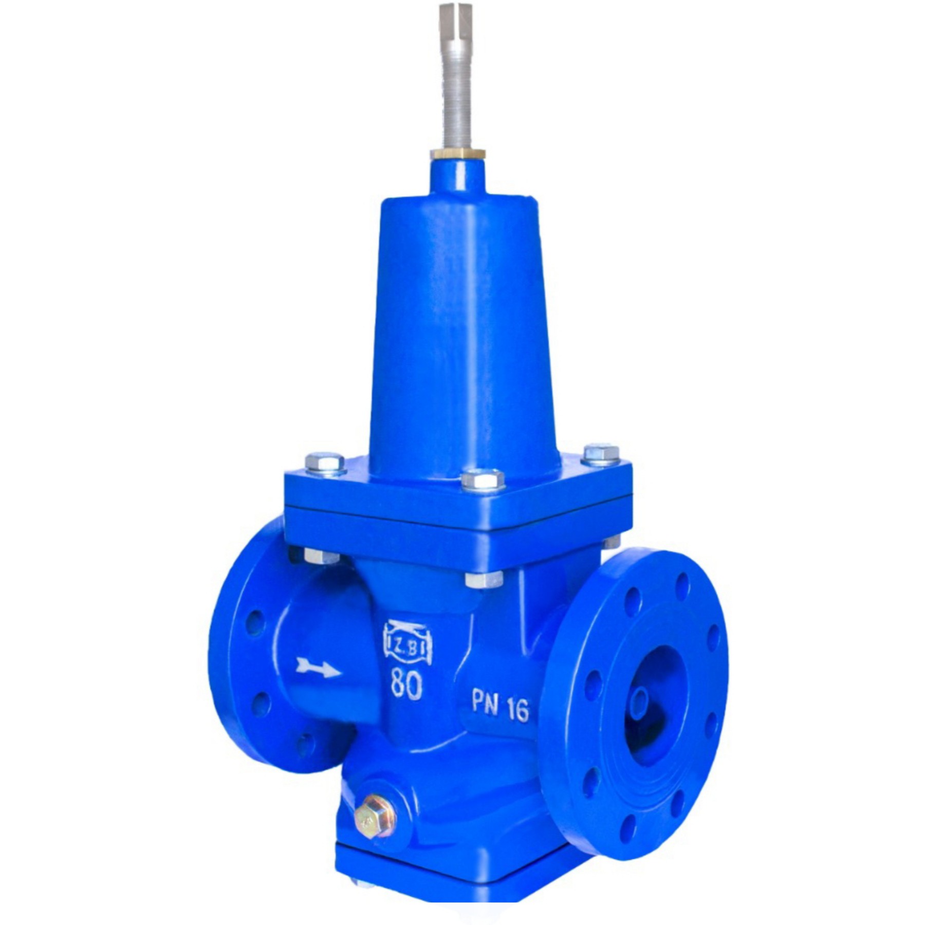 فشارشکن چدنی فلنچدار pn16 مهاب سایز  6 اینچ (Dn150) (پسکرایه) (ارسال تا باربری رایگان)