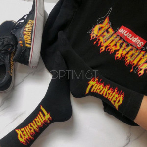 جوراب Thrasher ساقدار نخ پنبه فری سایز