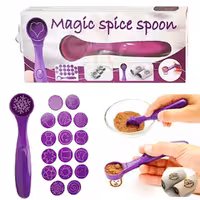 قاشق طراحی شابلون دار باارسال رایگان