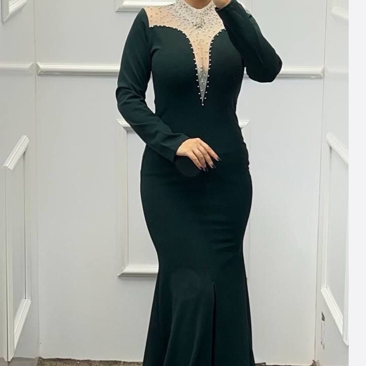 ماکسی مجلسی جلوچاک از سایز 36 تا 50